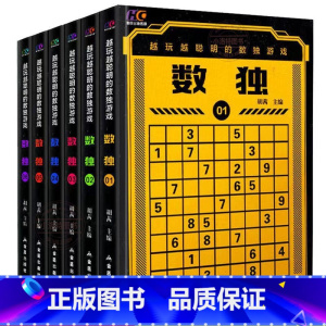 越玩越聪明的数独游戏 [正版] 数独书九宫格幼儿中小学生青少年初高中生逻辑思维阶梯训练题集本练习儿童入门益智初高级成人填