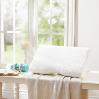 罗莱家纺记忆棉波浪形枕头成人专用记忆枕舒适护颈设计