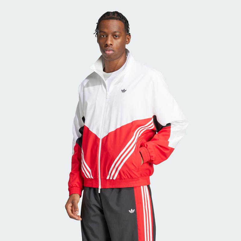 阿迪达斯(adidas)男款运动夹克轻薄防风透气跑步训练户外休闲套装