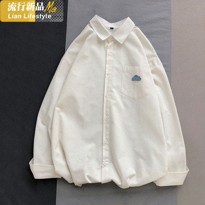 恋名媛微胖女生穿搭长袖衬衫女外穿百搭加肥加大码女装显瘦减龄衬衣外套大码女装