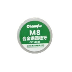 长鹿圆板牙 M8 个