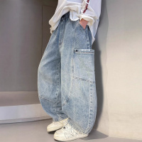 男童春季牛仔裤2026春秋新款中大童裤子潮童装长裤儿童春装裤