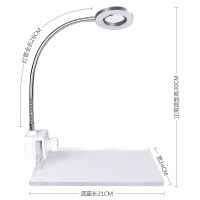 鱼缸灯架圆型鱼缸专用异型缸用灯小鱼缸乌龟缸灯金鱼缸水族箱照明