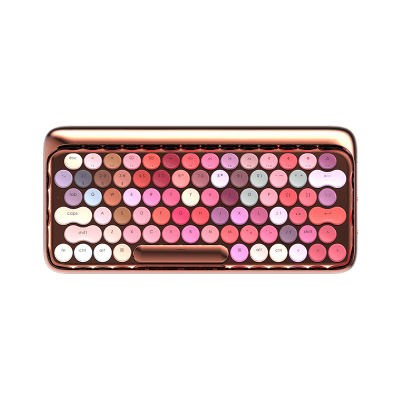 洛斐（Lofree）EH112S-绽放国潮无线蓝牙机械键盘DOT圆点办公笔记本手机马卡龙女神限量款