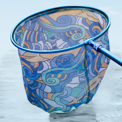  迈高登抄网头抄网网兜防挂鱼网轻硬竞技网头捞鱼配件钓鱼渔具用品