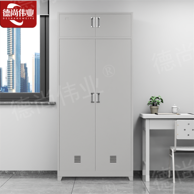 德尚伟业士官内务柜铁皮柜物品储物柜宿舍双门士兵内务更衣柜 常规款
