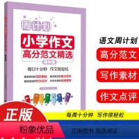 高分范文 小学四年级 [正版]小学四年级语文阅读理解训练题专项训练书人教版周计划小学语文阅读强化训练100篇 4年级小学