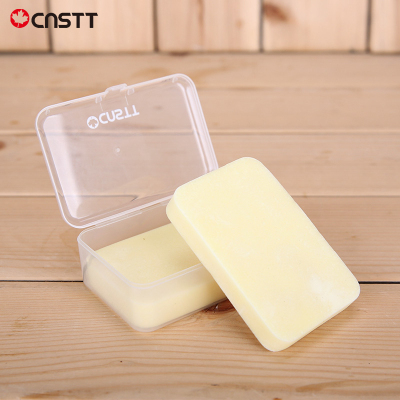 凯斯汀(CnsTT)乒乓球清洁装备海绵擦柔性黄色乒乓球拍胶皮清洁棉套胶洗胶棉柔软细腻去污