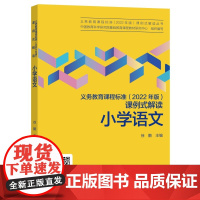 正版义务教育课程标准(2022年版)课例式解读小学语文 徐鹏主编课标修订组核心成员解读 教育科学出版社视频资源