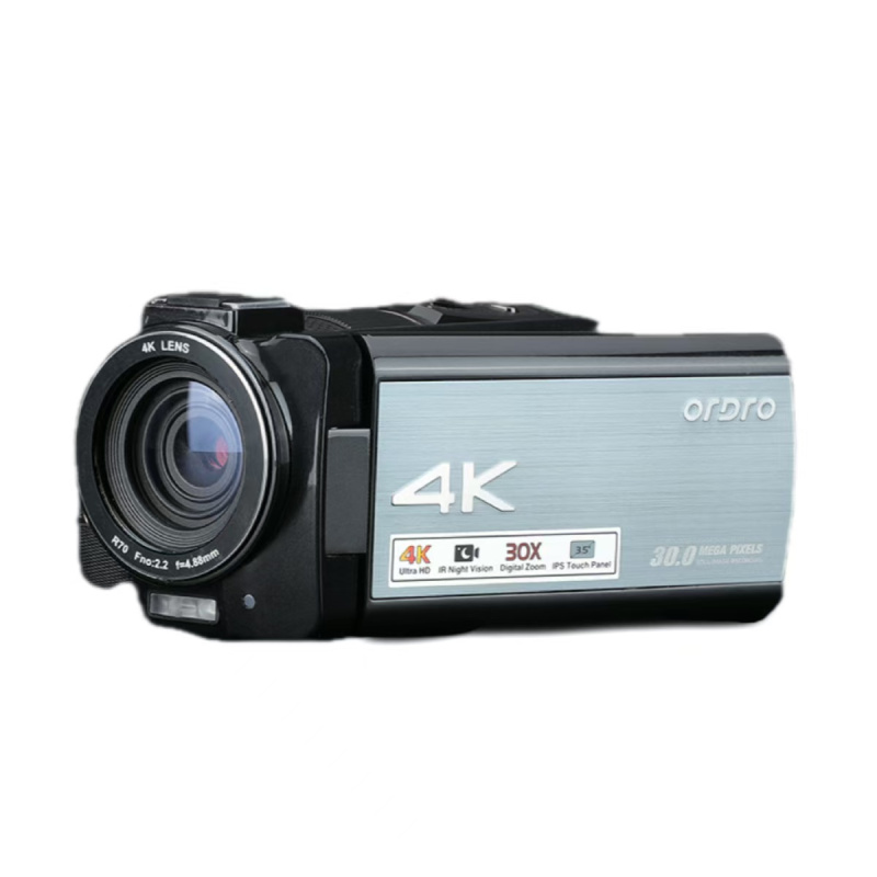 欧达 AX10 4K高清专业会议婚庆影像记录家用短片拍摄 大屏数码摄像机