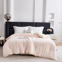 雅鹿雕花绒玻尿酸冬被 秋冬加厚保暖被芯亲肤锁温双人单人被