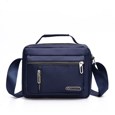 男式单肩包牛津布斜挎包跑江湖地摊男包手提