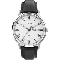 Timex/天美时Waterbury经典日历显示石英腕表雅黑商务休闲男女款