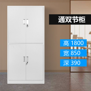 文灵钢制文件柜办公资料柜档案柜财务凭证柜带锁储物柜铁皮柜书柜