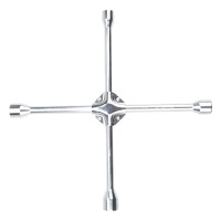 长鹿 镜面滚花加固型十字扳手 18"(17X19X21X23)