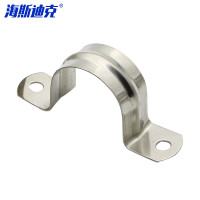 海斯迪克 HKZ-121 304不锈钢管卡 骑马卡管夹 固定卡 U型卡子水管卡 Φ60[100个]