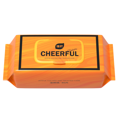 植护悦色橙湿厕纸150mm*200mm 80片*3