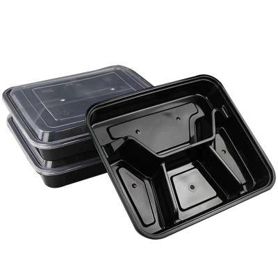 特昂优选 一次性四格餐盒 150套/箱