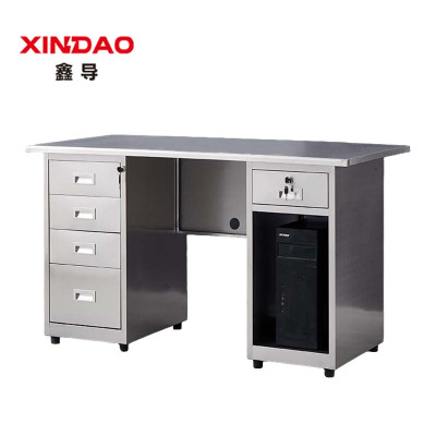 鑫导 不锈钢办公桌 1400*700*750mm-K2 张