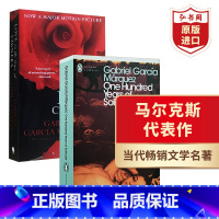 百年孤独+霍乱时期的爱情 [正版]百年孤独 英文原版 马尔克斯 诺奖作品 One Hundred Years of So