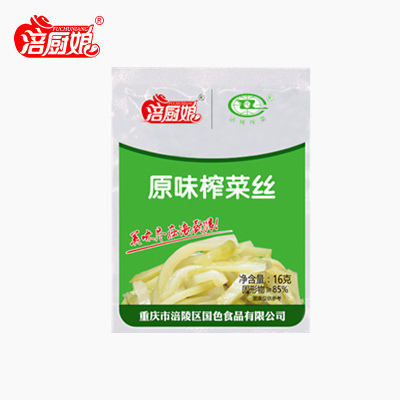 涪厨娘涪陵榨菜清淡榨菜丝16g*5包