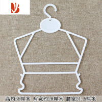 三维工匠婴幼儿儿童连体塑料套装衣架宝宝裤夹圆牌款勾可转小孩免邮20个