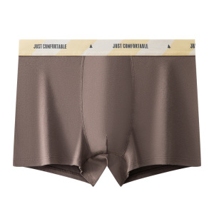 10A纯棉男士内裤 男士棉质透气平角裤 50支纯棉男内裤