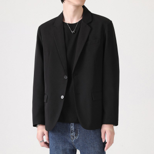 啄木鸟轻熟风西装外套男士商务休闲西服2025新款秋冬季正装礼服K
