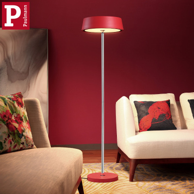 客厅落地灯红色
