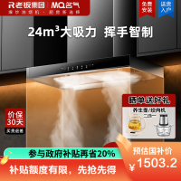 老板名气抽油烟机家用厨房大吸力欧式烟机A8816