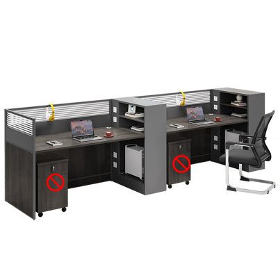 芙瑞塔职员桌 并排双人位+椅套