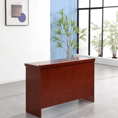 山威会议条桌油漆贴木皮礼堂长桌报告厅组合桌培训桌课桌含椅1.6米常规