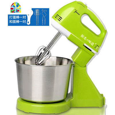 打蛋器电动家用小型台式打发奶油多功能全自动手持搅拌机和面机 FENGHOU 透明