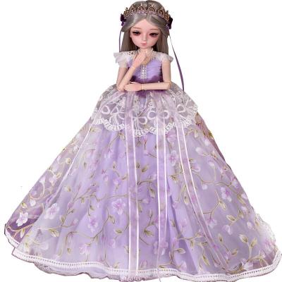 多丽丝娃娃凯蒂娃娃KD关节娃娃45厘米可换装仿真洋娃娃公主女孩玩具套装雷欧娜