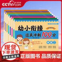 [央视网]幼小衔接过关冲刺100分 全八册 幼前班练习册每日一日一练拼音语文数学一本通10十20以内加减法测试卷 GD