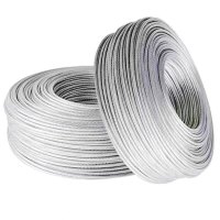 豫众诺 透明包塑镀锌钢丝绳 2mm 米