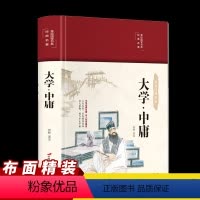 [正版]大学中庸美绘版完整无删减全新校注收录全篇白话翻译生僻字注音无障碍阅读青少年课外阅读诗词国学经典名著排行榜书籍