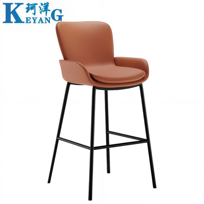 珂洋 高脚椅 55cm(橙色) 把