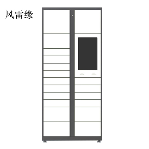 风雷缘智能快递柜小区快递自提柜派件柜室外寄存柜信报箱储物柜主柜19格