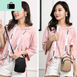 小包包百搭2020新款潮迷你斜挎包女包单肩帆布时尚手提夏季小布包NEW LAKE女斜挎包