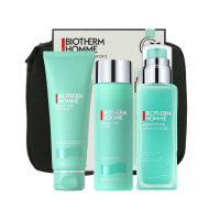 碧欧泉(BIOTHERM)男士水动力护肤三件套 洁面乳125ml+爽肤水200ml+润肤乳75ml