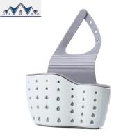 肥皂置物袋厨房悬挂式置物架装洗碗布的放钢丝球水龙头可挂沥水篮 三维工匠