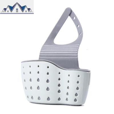 肥皂置物袋厨房悬挂式置物架装洗碗布的放钢丝球水龙头可挂沥水篮 三维工匠