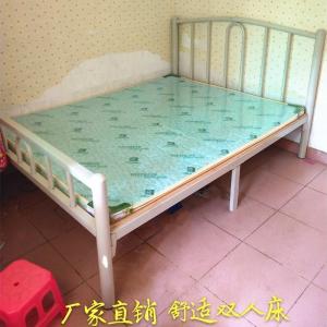 森美人上下铺铁艺床员工宿舍床成人上下床双层学生高低床子母床双人铁床