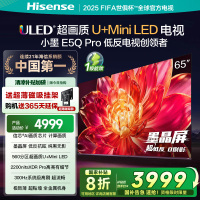 海信小墨E5Q Pro 65英寸超画质U+MiniLED墨晶屏 电视机E5NPRO升级