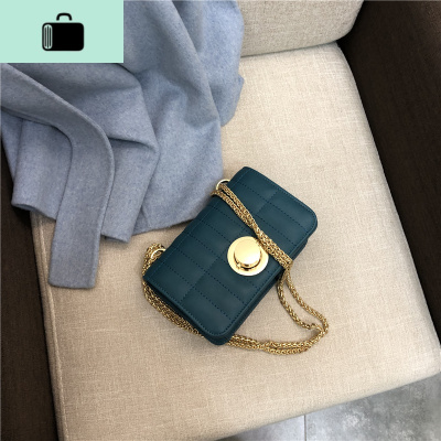 包包女2019新款潮女包链条包小方包斜挎包女时尚百搭高级感2020NEW LAKE女斜挎包