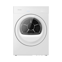 COLMO新象CHP12W-X11云璃白热泵变频烘干机12kg低噪独嵌两用智能LED屏